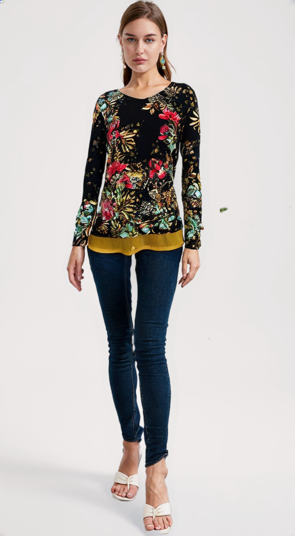 KA-19I021 1 Kalisson T-Shirt Long Sleeves Digital Sauvage KA-19I021-1-Kalisson-T-Shirt-Long-Sleeves-Digital-Sauvage