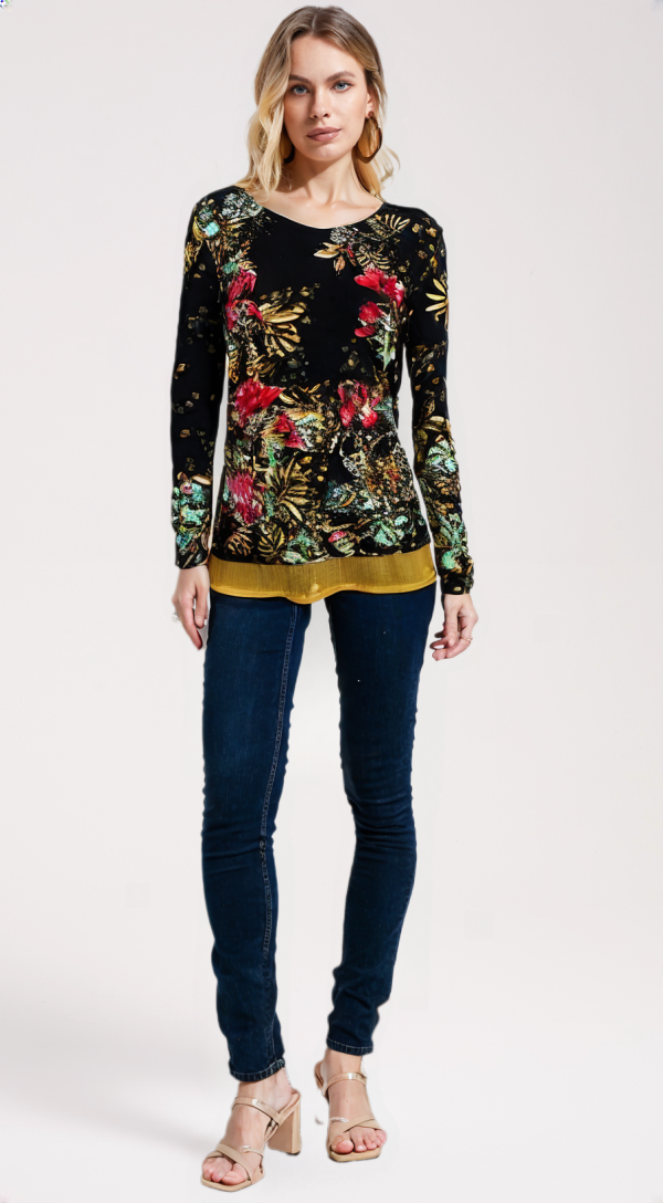 KA-19I021 Kalisson T-Shirt Long Sleeves Digital Sauvage KA-19I021-Kalisson-T-Shirt-Long-Sleeves-Digital-Sauvage