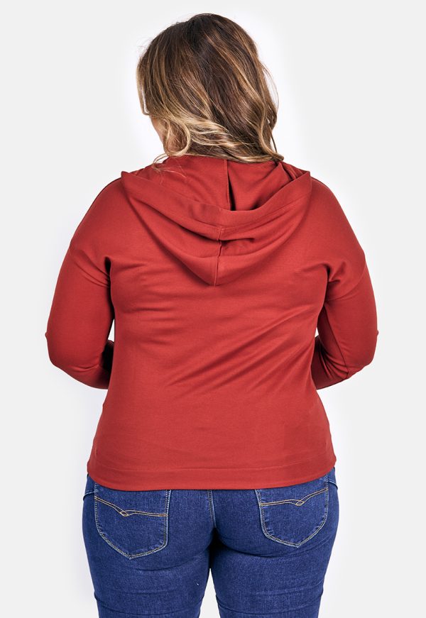 BAG-H2087_2Bagoraz Sweatshirt Hood Long Sleeves