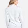 KA-G2025_2 Kalisson Plain Button Blouse Long Sleeves