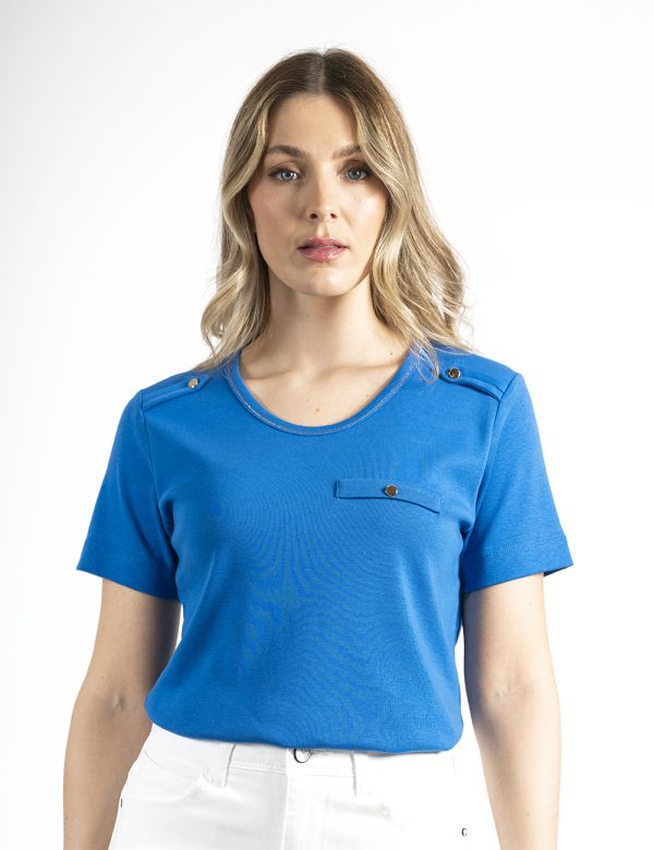 KA-I1005 Kalisson Round Neck 100% Cotton T-Shirt