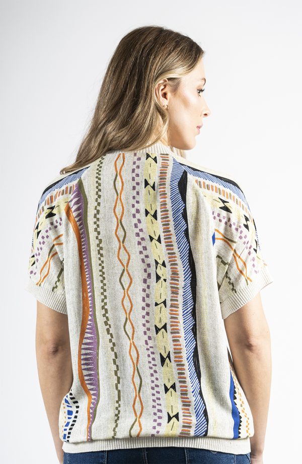 KL-3502-COSTA Kalisson V Neck Bat Sleeved T-Shirt