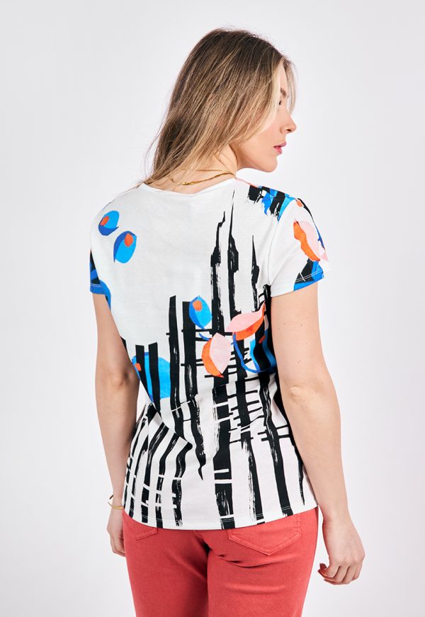 KA-E100-122_2 Kalisson T-Shirt Round Neck Print Granada