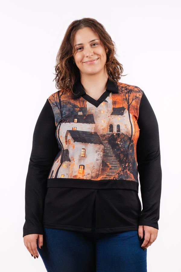 BAG-L-2015 Bagoraz Double Piece Effect T-Shirt