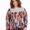 BAG-L-2057 Bagoraz Multicolor Round Neck T-shirt
