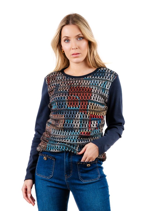 KL 3619 Kalisson Marine Round Neck T-shirt