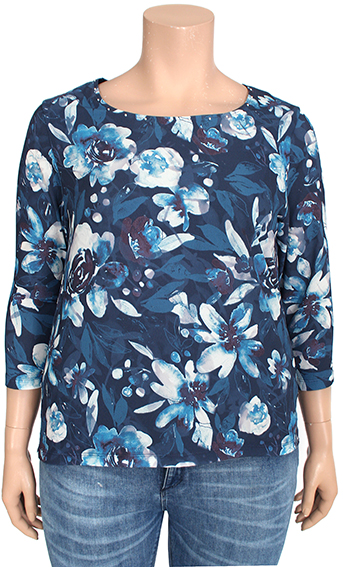 BAG 18i542 Bagoraz Floral Round Neck T Shirt