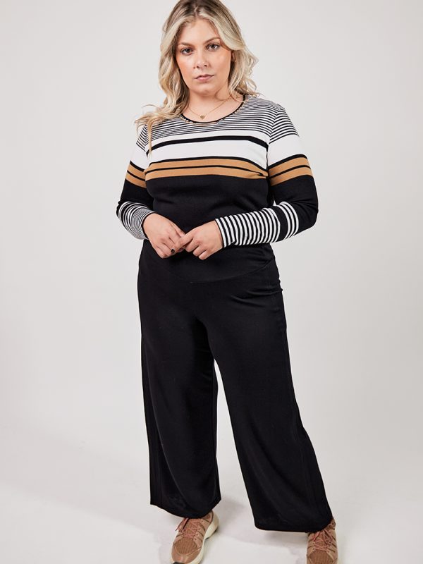 BAG D200_78_1Bagoraz Black Flaze-Leg Pants