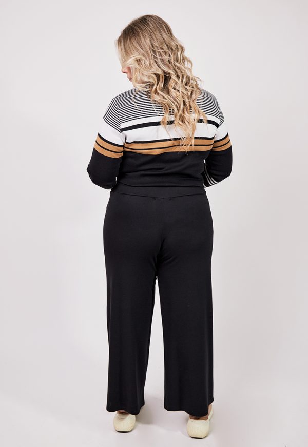 BAG D200_78_1Bagoraz Black Flaze-Leg Pants