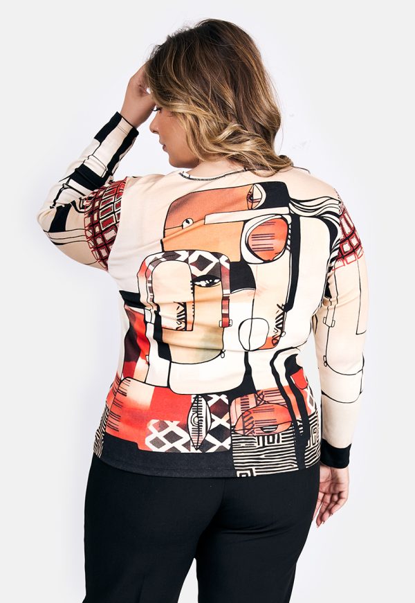 BAG H2082_1Bagoraz Pearl Round Neck T-Shirt