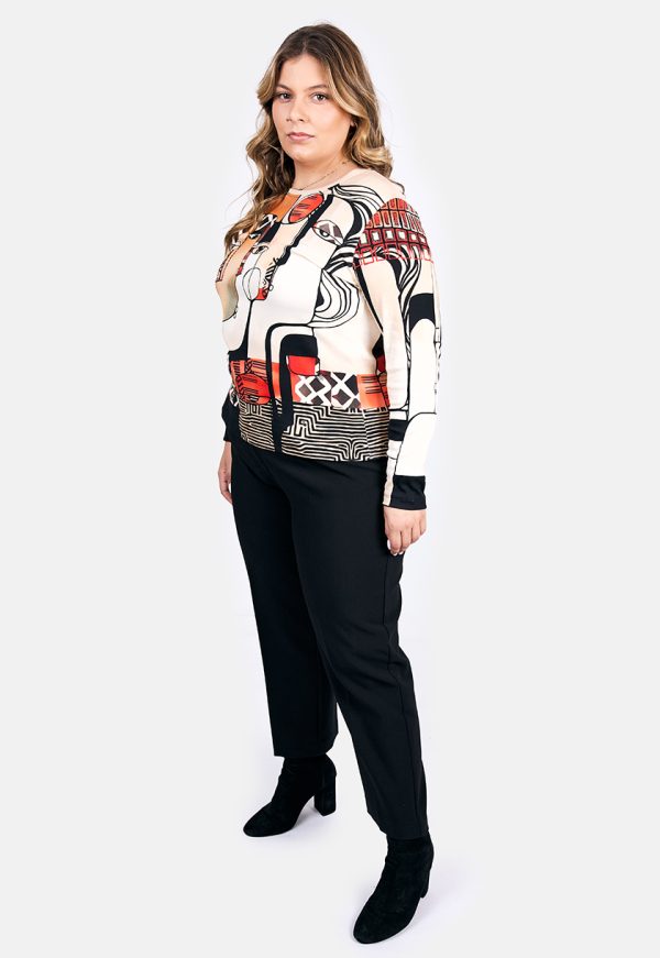 BAG H2082_1Bagoraz Pearl Round Neck T-Shirt