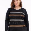 BAG L 2086Bagoraz Cotton Black Striped T-shirt