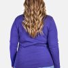 BL 4701_1 Bagoraz Purple Plain Crew Neck T-Shirt