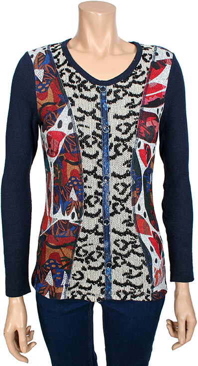 KA 20i020Kalisson V-Neck Vest-Effect T-Shirt