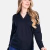 KA G2065_1 Kalisson Black Polo Neck T-shirt