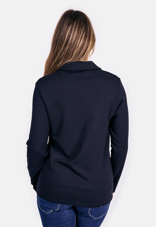 KA G2065_2 Kalisson Black Polo Neck T-shirt