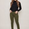TIS-617-OLIV Kalisson Pants Canvas in Olive