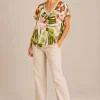 KAV2622-03-full-body Kalisson abstract print viscose blouse with colourful artistic pattern