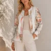 KAV2663-1-front-ecommerce Kalisson Abstract Print Zip Jacket Pastel Tones