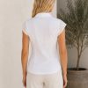 KAV2673-02-back-upperbody Kalisson White Embroidered Cotton Shirt
