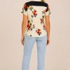 KAV2697-03-back Kalisson floral printed short sleeve shirt
