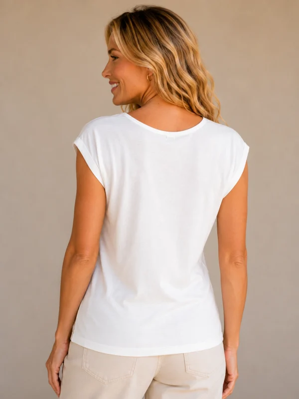Kav261152-02-back Kalisson white tropical print cotton top