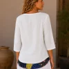 Kav26120-02-back Kav26120-02-back Kalisson Linen Patchwork Top