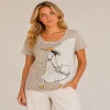 Kav26126-01-upperbody Kalisson beige printed cotton top