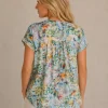 Kav26143-02-back Kav26143-02-back Kalisson Abstract Print Cotton Blouse