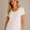 Kav26187-01-front Kav26187-01-front Kalisson Ivory Cotton Top