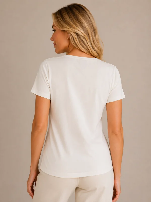 Kav26187-02-back Kav26187-02-back Kalisson Ivory Cotton Top