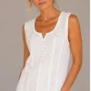 Kav26194-01-front Kav26194-01-front Kalisson White Lace Sleeveless Top