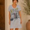 KAV26149-01-front Kalisson striped harbour print dress