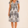 KAV26165-03-full-body-front Kalisson abstract print knee length cotton dress