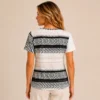KAV26166-02-back Kalisson abstract print cotton top black and white