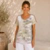 KAV26190-01-front-34 Kalisson abstract print cotton polyester top
