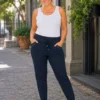 Bagoraz plus size cotton jogger trousers