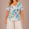 image(336) Bagoraz plus size floral cotton top