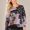 01womens-multicolour-abstract-print-top.webp Women's multicolour abstract print long-sleeve top with round neckline