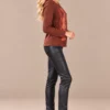 03kalisson-rust-abstract-print-top.webp KALISSON rust abstract print long-sleeve top for women