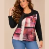 bagoraz-bag48122-abstract-print-top-front-detail Bagoraz Abstract Print Long Sleeve Top