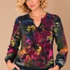 ka-20i044-womens-multicolour-printed-top-1 Kalisson multicolour printed women’s top front upper-body view