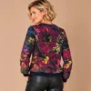ka-20i044-womens-multicolour-printed-top-2 Kalisson multicolour printed women’s top front upper-body view