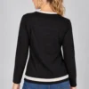 kalisson-multicolour-abstract-print-top-back Kalisson multicolour abstract print top front upper body view